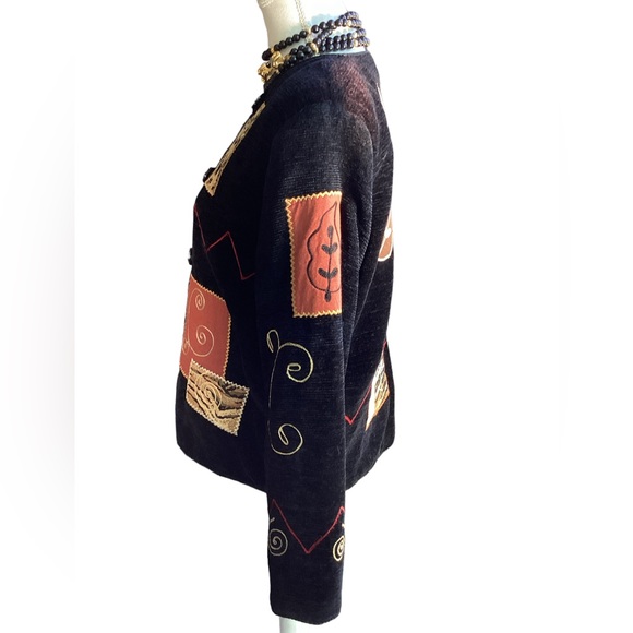 Vintage Multi Patch Jacket. B30 - Picture 6 of 12